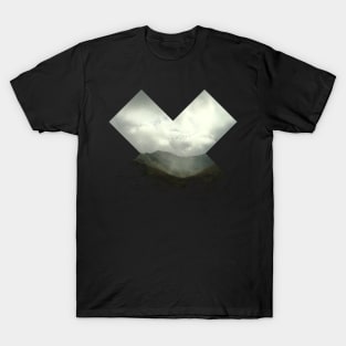 Cross and mountain T-Shirt